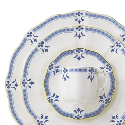 Royal Crown Derby Grenville Teacup & Saucer- Royal Crown Derby China|Teacups & Saucers