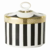Royal Crown Derby Satori Black Covered Sugar- Royal Crown Derby China|Creamers & Sugar Bowls