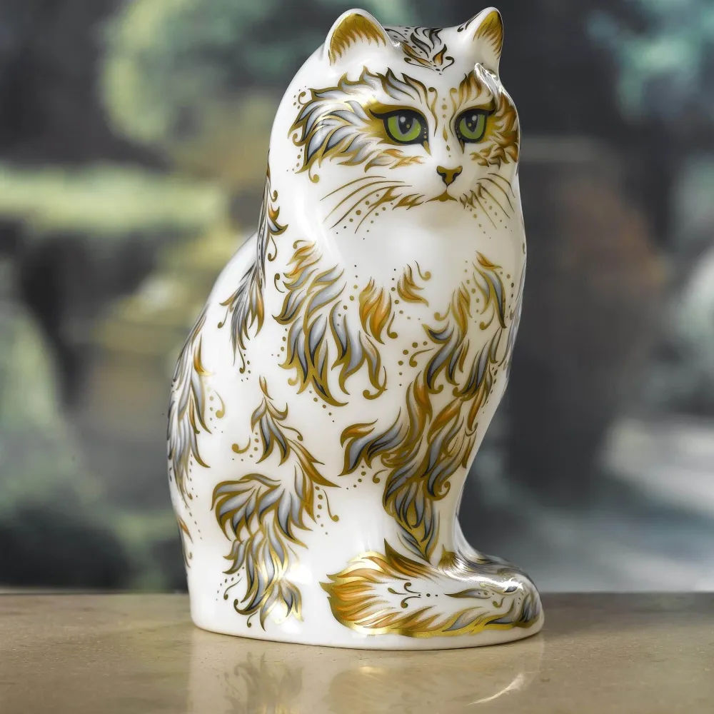 Royal Crown Derby Fifi the Cat- Home Accents|Royal Crown Derby Figurines