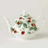 Roy Kirkham Alpine Strawberry Teapot- Teapots