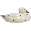 Rye Pottery Duck - Flowers- Rye Pottery
