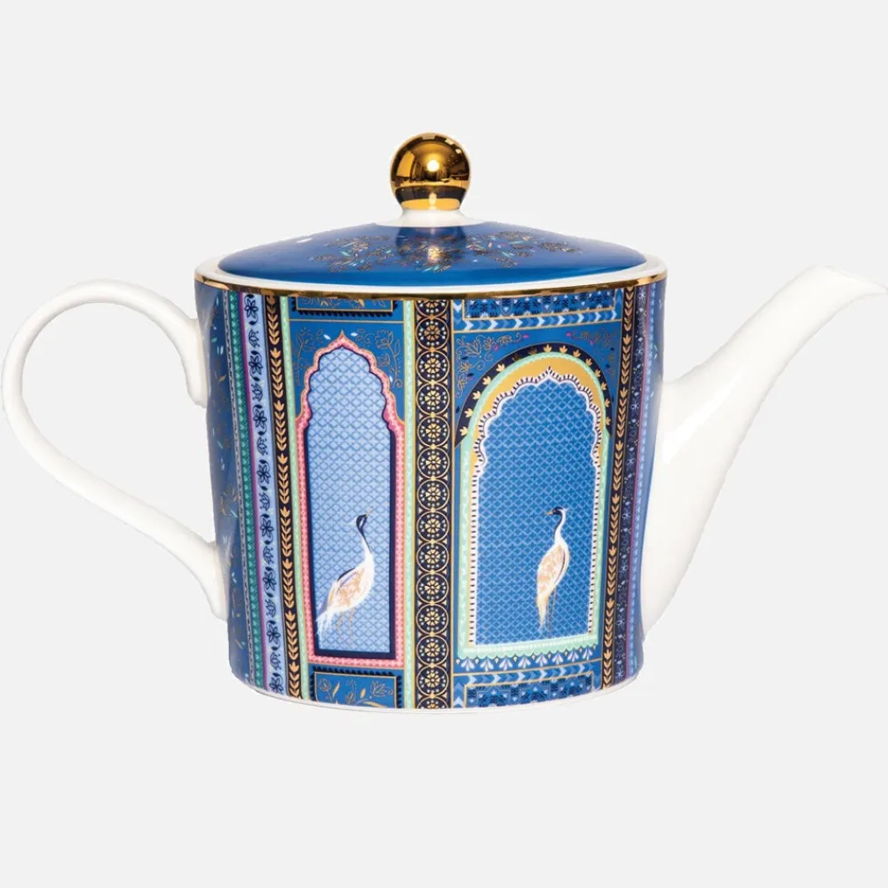 Sara Miller London Sara Miller India Teapot- Teapots