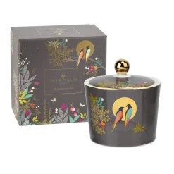 Sara Miller London Sara Miller Chelsea Collection Dark Grey Covered Sugar Bowl- Creamers & Sugar Bowls