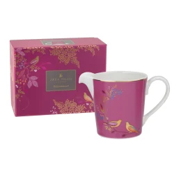 Sara Miller London Sara Miller Chelsea Collection Pink Cream Jug- Creamers & Sugar Bowls