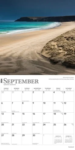 Scotland 2026 Square Wall Calendar- Calendars