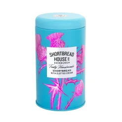 Shortbread House of Edinburgh Clotted Cream Shortbread Tin 140g- Biscuits