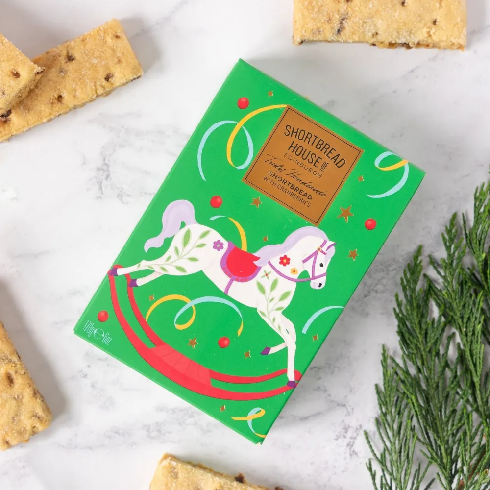 Shortbread House of Edinburgh Shortbread Fingers with Cranberries- Biscuits