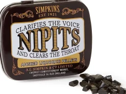 Simpkins Nipits Pure Liquorice Pellets- Sweets