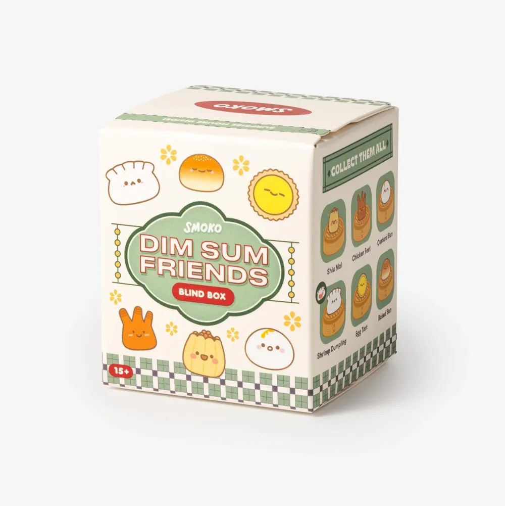 Smoko Dim Sum Friends Figure Blind Box- Toys