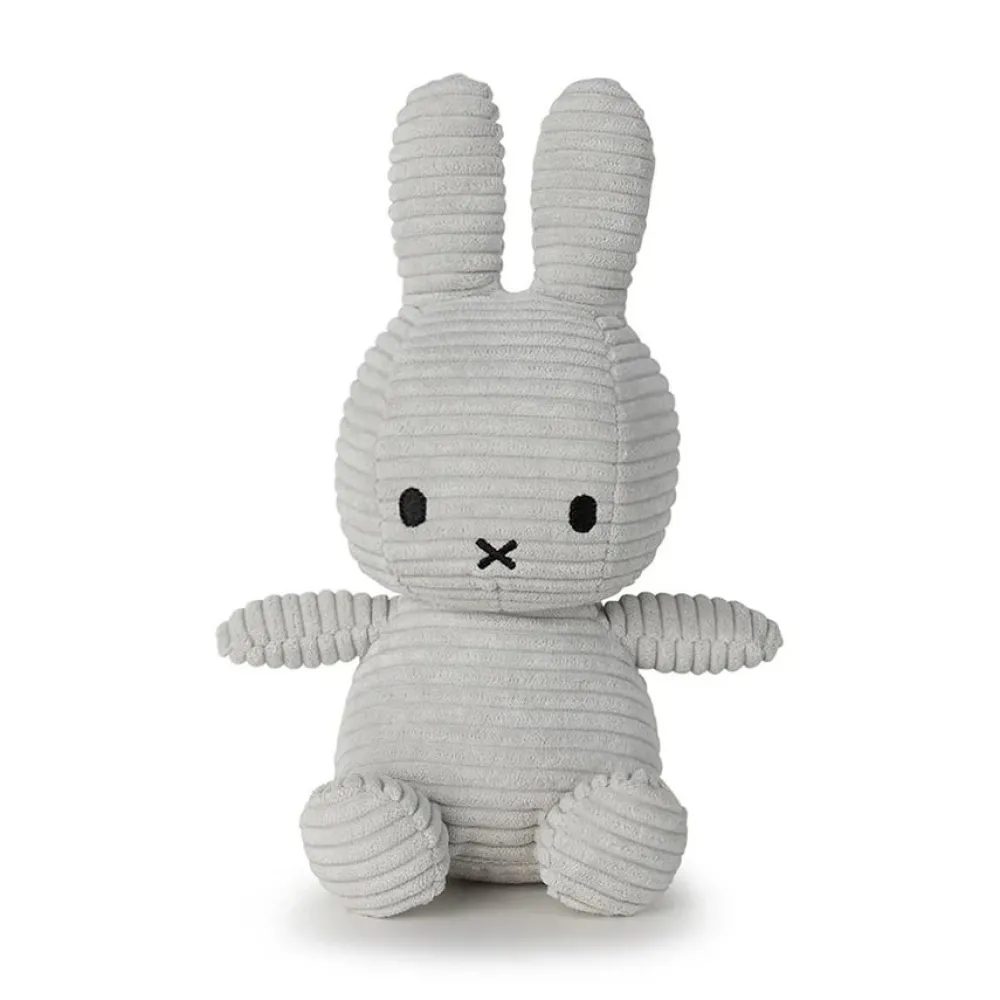 Soft Grey Corduroy 9" Sitting Miffy- Soft Toys|Toys