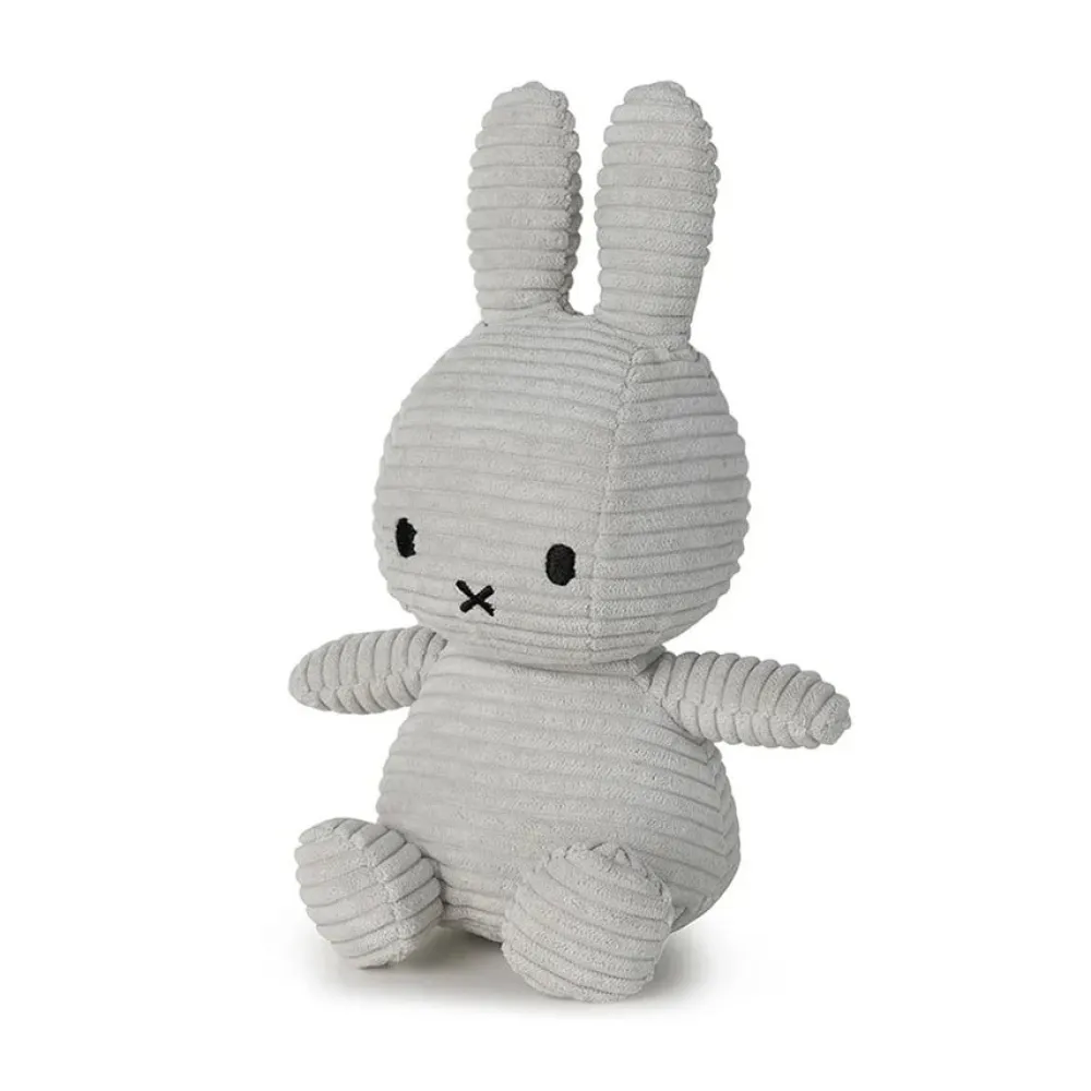 Soft Grey Corduroy 9" Sitting Miffy- Soft Toys|Toys