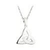 Solvar Trinity Knot Pendant Necklace- Necklaces & Pendants