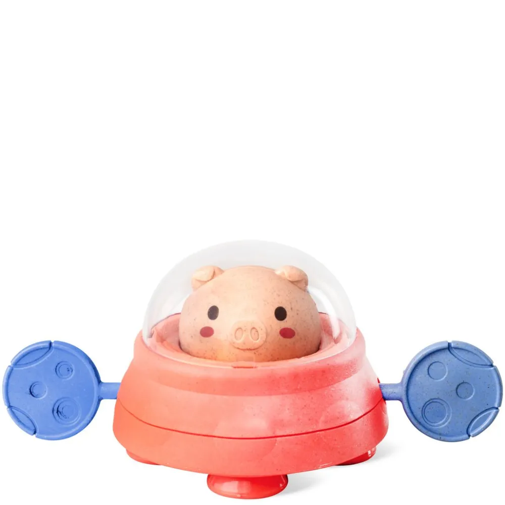Space Piggy Bath Paddle Ship- Toys