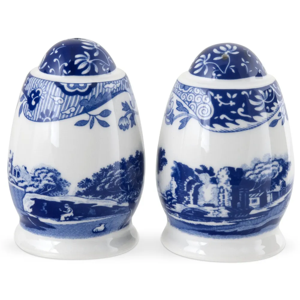 Spode Blue Italian Salt & Pepper Set- Kitchen Tools