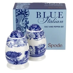 Spode Blue Italian Salt & Pepper Set- Kitchen Tools