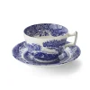 Spode Blue Italian Teacup & Saucer- Teacups & Saucers