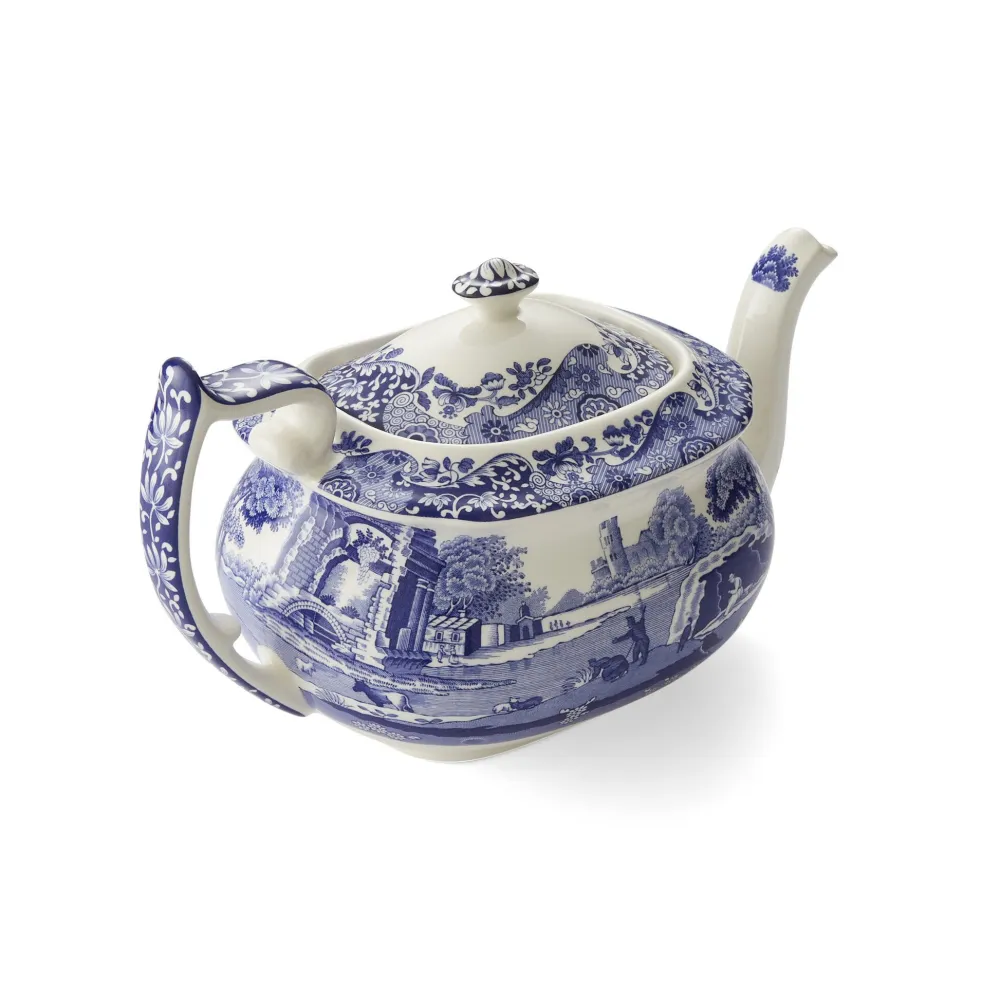 Spode Blue Italian Teapot- Teapots