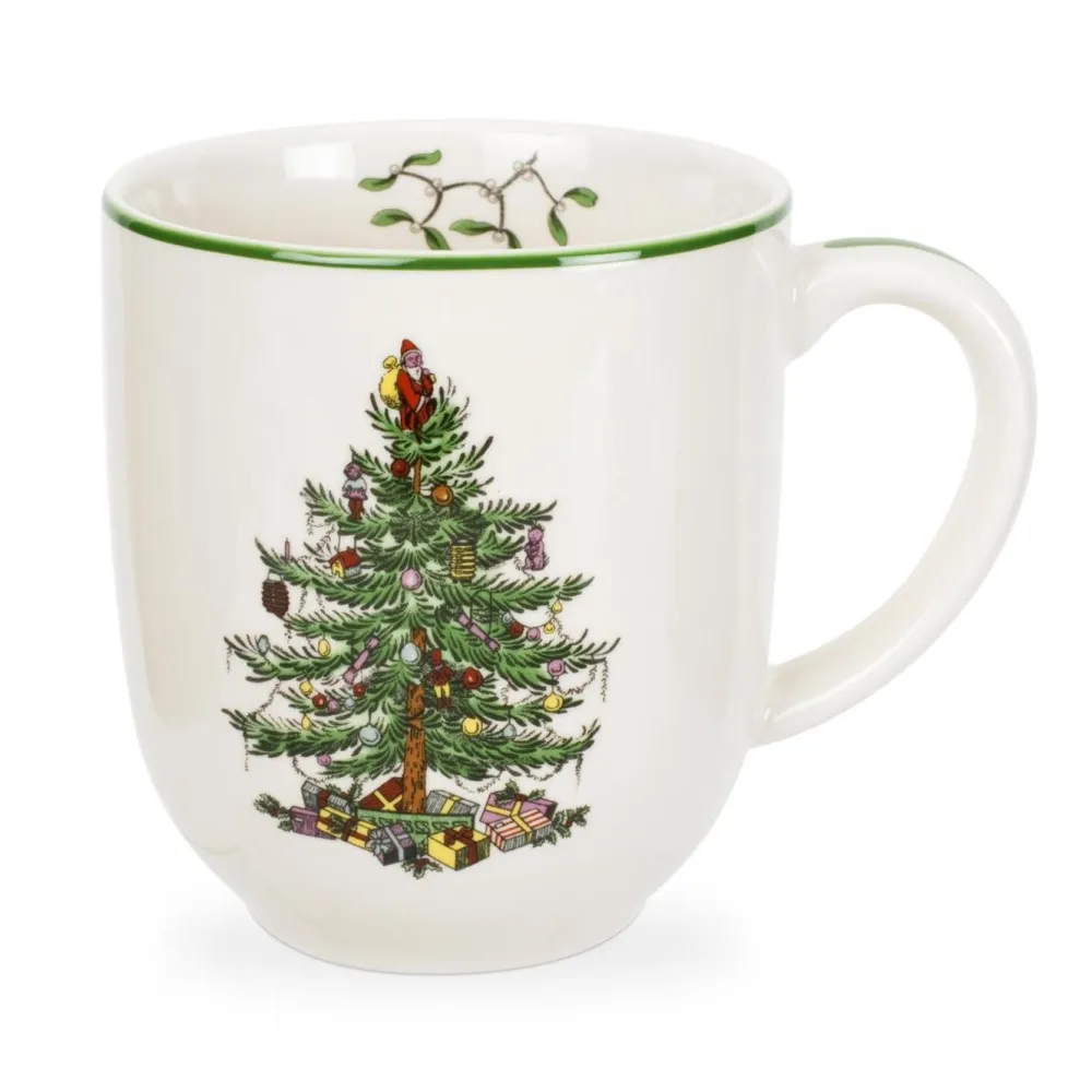 Spode Christmas Tree Cafe Mug- Assorted Mugs