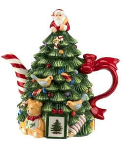 Spode Christmas Tree Figural Teapot (250th Anniversary)- Teapots