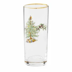 Spode Christmas Tree Highball Glasses Set- Glasses & Steins