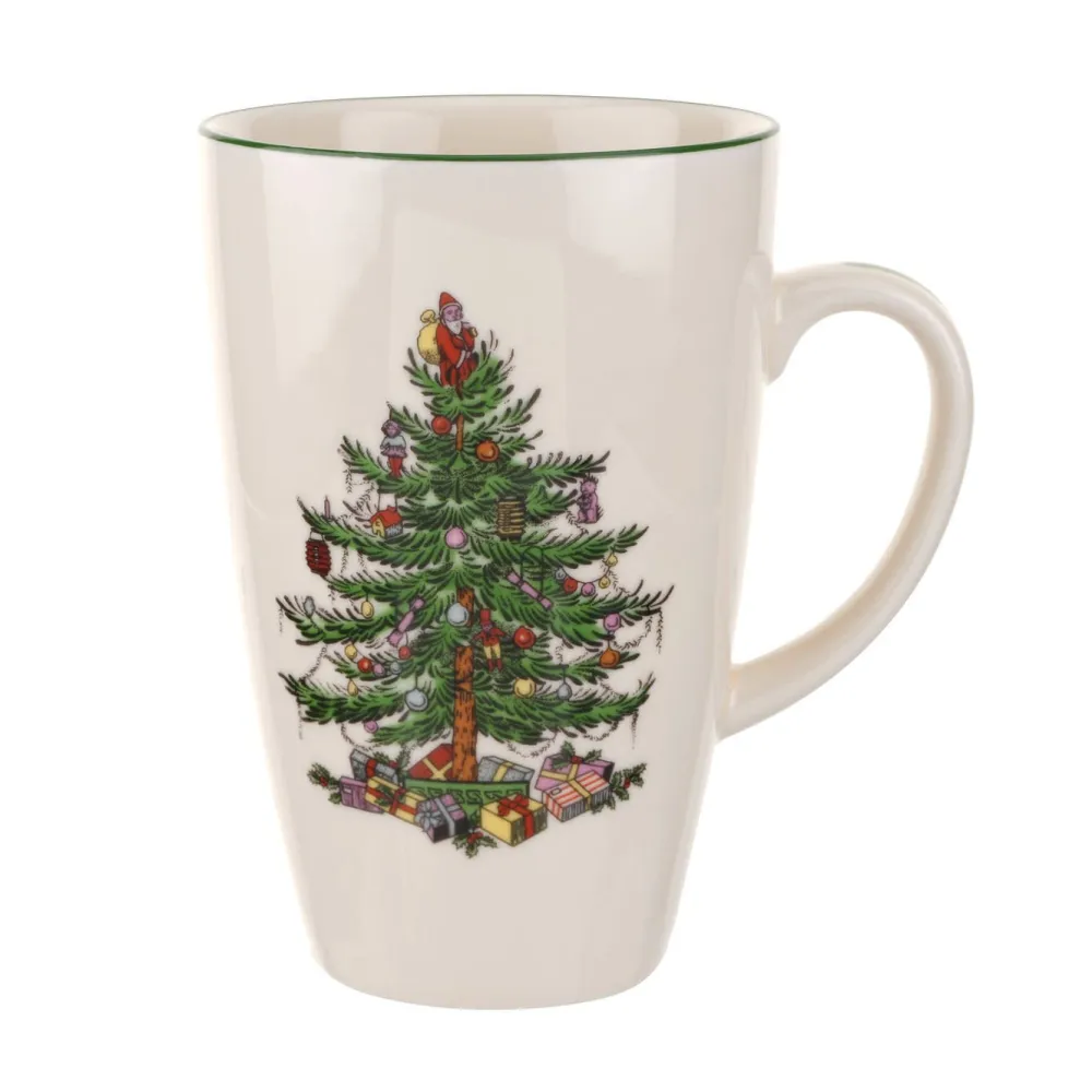 Spode Christmas Tree Latte Mug- Assorted Mugs