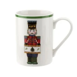 Spode Christmas Tree Nutcracker Mugs & Tray Set- Trays