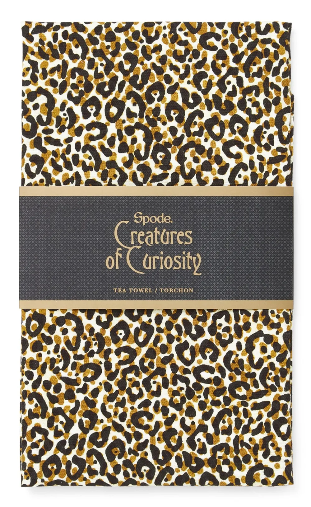 Spode Creatures of Curiosity Leopard Tea Towel- Tea Towels