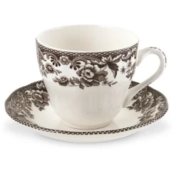 Spode Delamere Teacup & Saucer- Teacups & Saucers