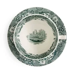 Spode Green Italian Teacup & Saucer- Teacups & Saucers