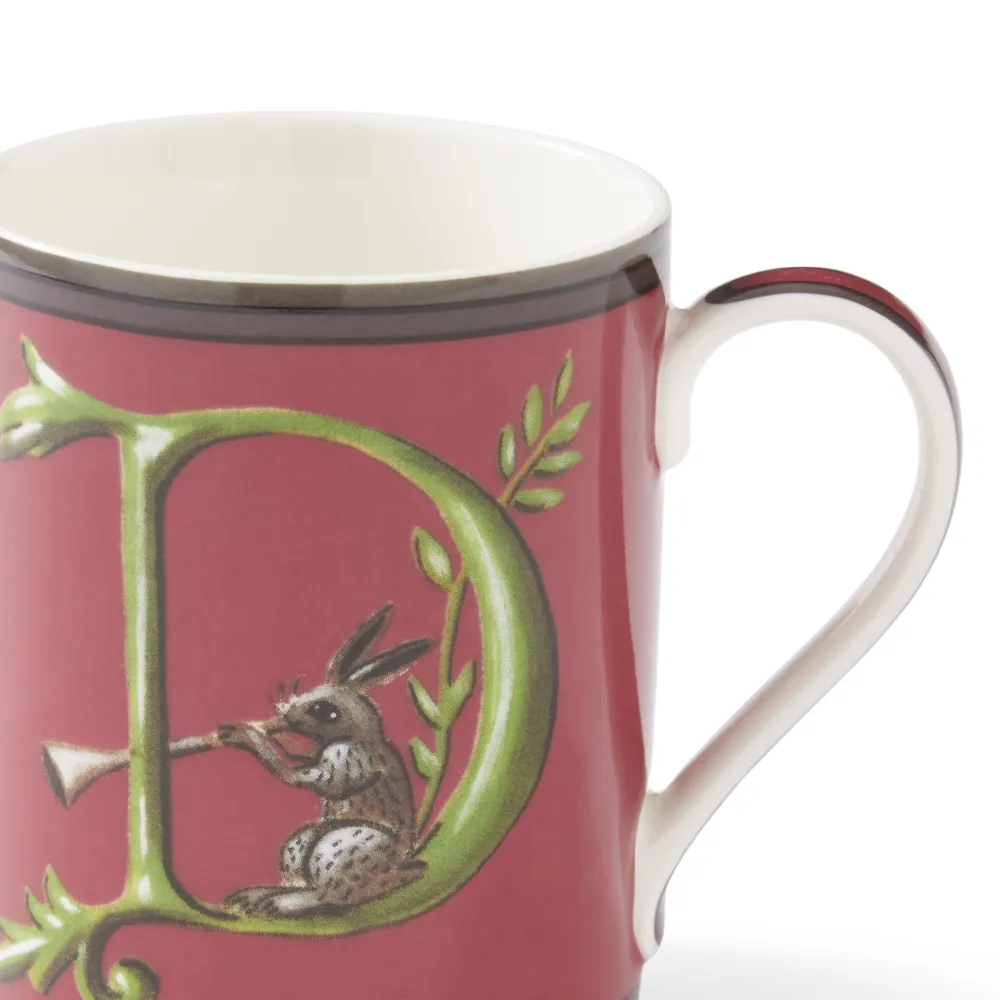 Spode Kit Kemp Alphabet Mug D- Assorted Mugs