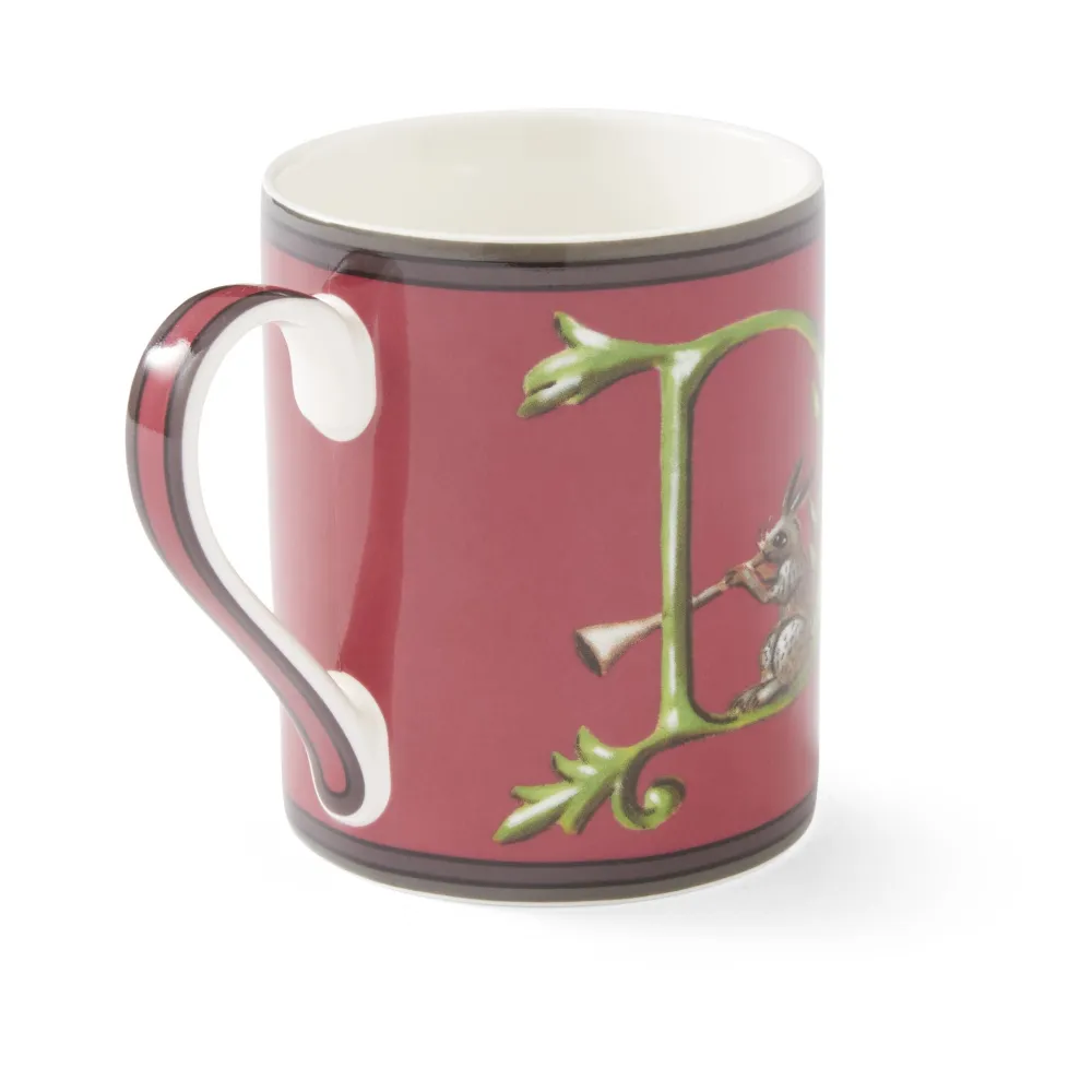 Spode Kit Kemp Alphabet Mug D- Assorted Mugs