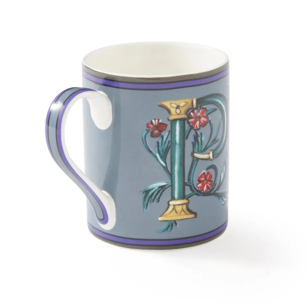 Spode Kit Kemp Alphabet Mug P- Assorted Mugs