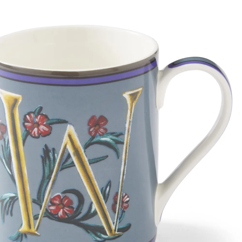 Spode Kit Kemp Alphabet Mug W- Assorted Mugs