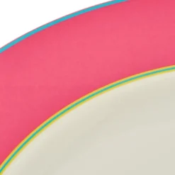 Spode Kit Kemp Calypso Pink Charger Serving Plate- Serving Plates