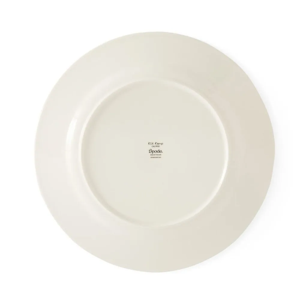 Spode Kit Kemp Calypso Pink Charger Serving Plate- Serving Plates