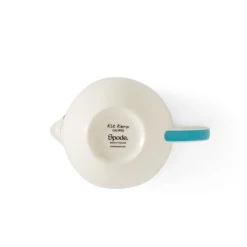 Spode Kit Kemp Calypso Turquoise Cream Jug- Creamers & Sugar Bowls