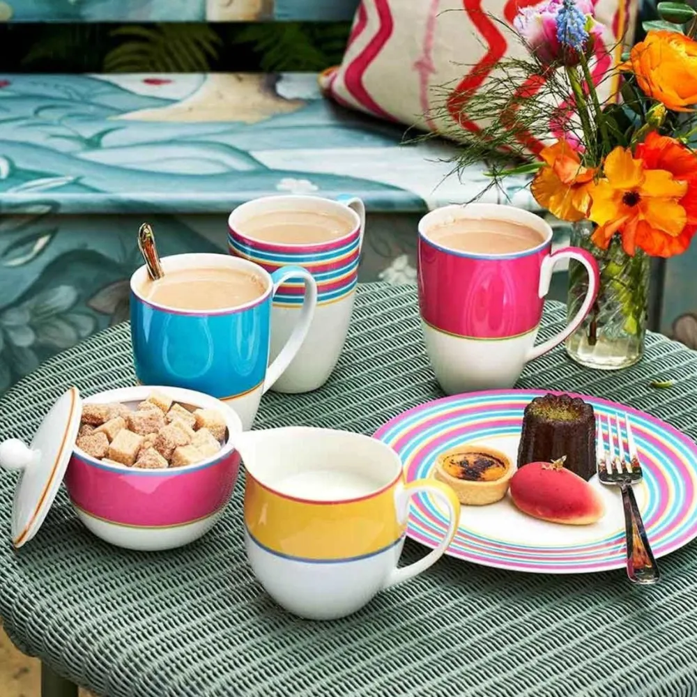 Spode Kit Kemp Calypso Yellow Mug- Assorted Mugs