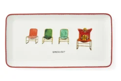 Spode Kit Kemp Doodles Sandwich Platter- Serving Plates