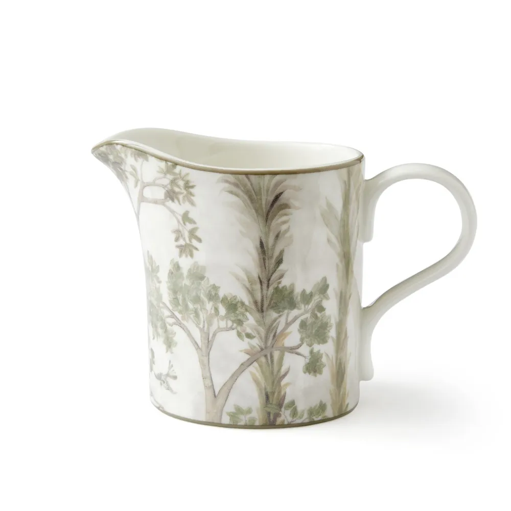 Spode Kit Kemp Tall Trees Cream Jug- Creamers & Sugar Bowls