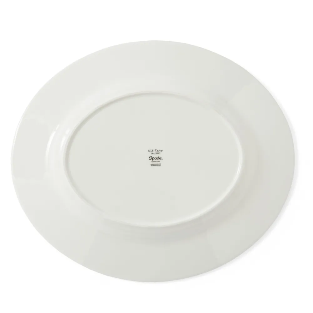 Spode Kit Kemp Tall Trees Oval Platter- Serving Plates