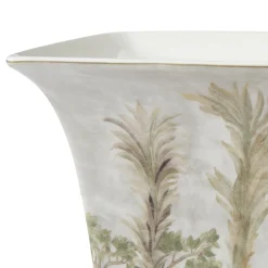 Spode Kit Kemp Tall Trees Square Vase- Vases