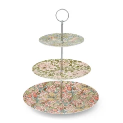 Spode Morris & Co. 3-Tier Cake Stand- Serving Plates