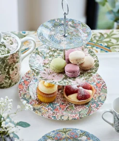 Spode Morris & Co. 3-Tier Cake Stand- Serving Plates