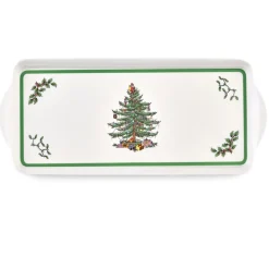 Spode Christmas Tree Sandwich Tray- Tea Trays