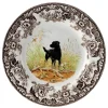 Spode Woodland Salad Plate (Black Labrador Retriever)- Tea Plates