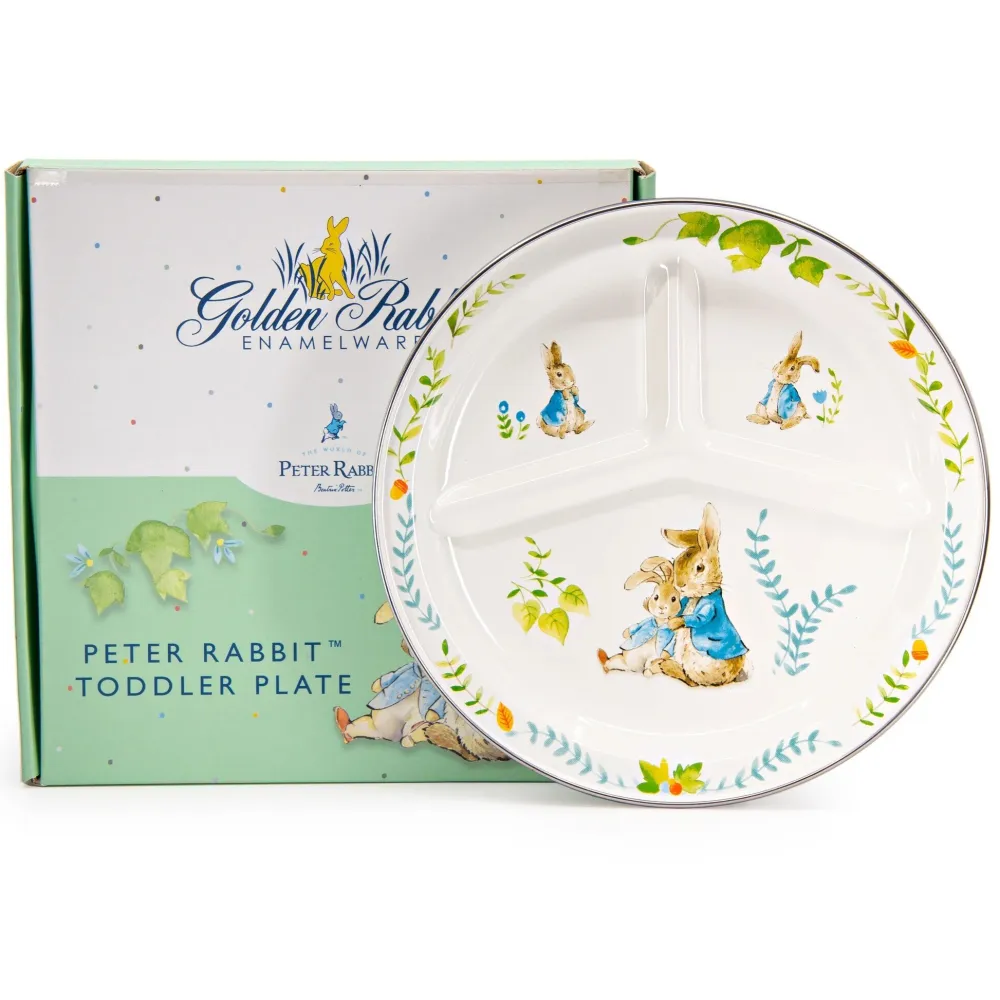 Spring Leaves Toddler Plate- Children's Tabletop|Toys