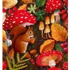 Squirrel & Mushroom Greeting Card- Greeting Cards