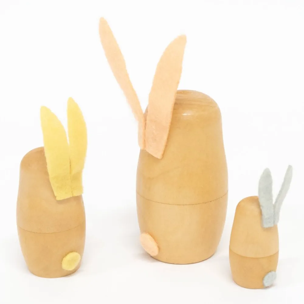Stacking Bunnies Toy- Toys