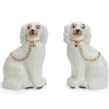 Staffordshire Dog Statues Pair- Home Accents