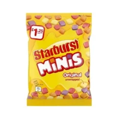 Starburst Minis Original 125g- Sweets
